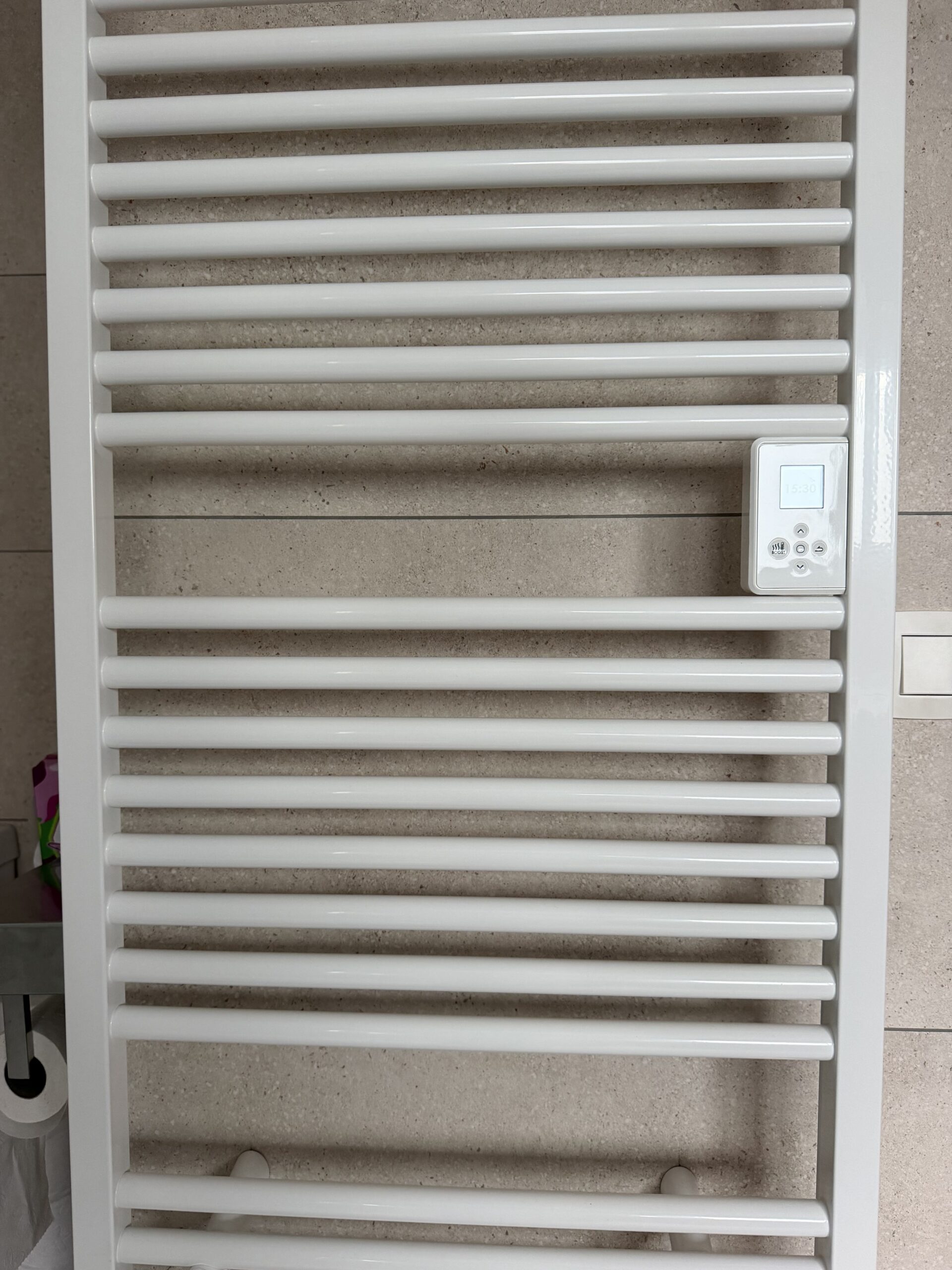 verwarming badkamer